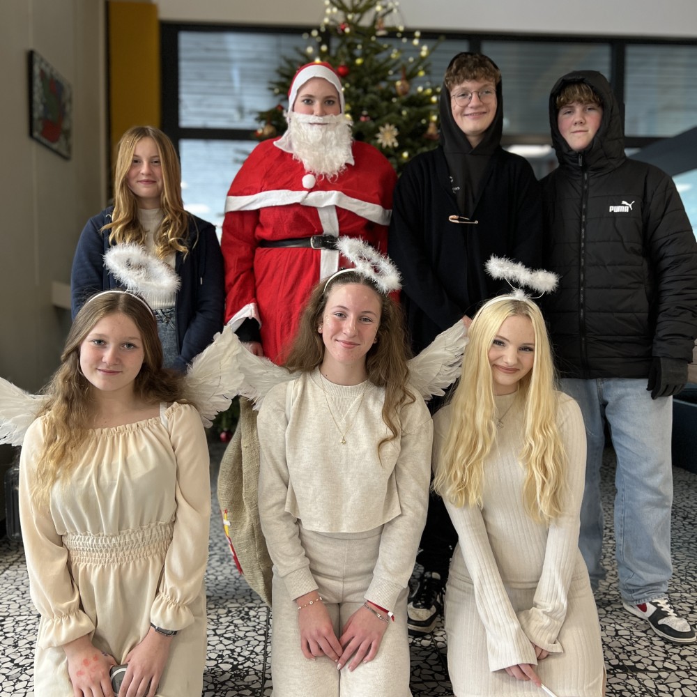 Nikolaus unterwegs an der BLG